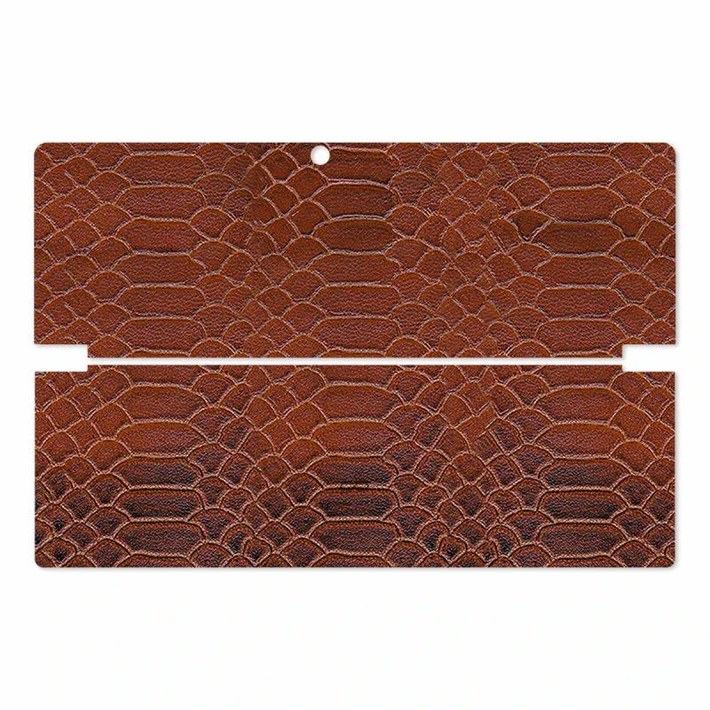 برچسب پوششی ماهوت مدل Brown-Snake-Leather مناسب برای تبلت لنوو Miix 510 2016