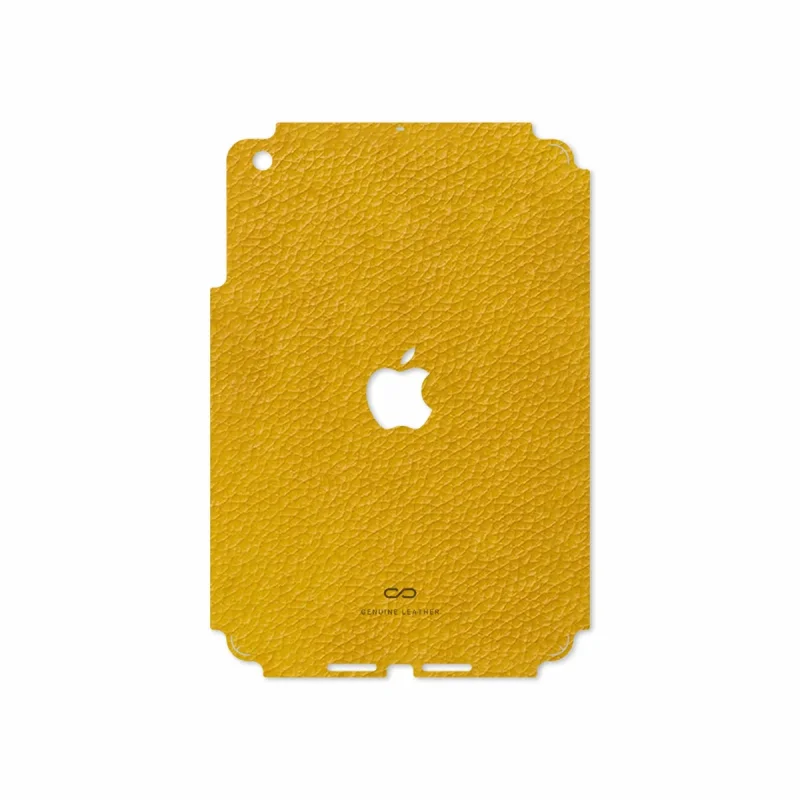 برچسب پوششی ماهوت مدل Mustard-Leather مناسب برای تبلت اپل iPad mini 2012 A1454