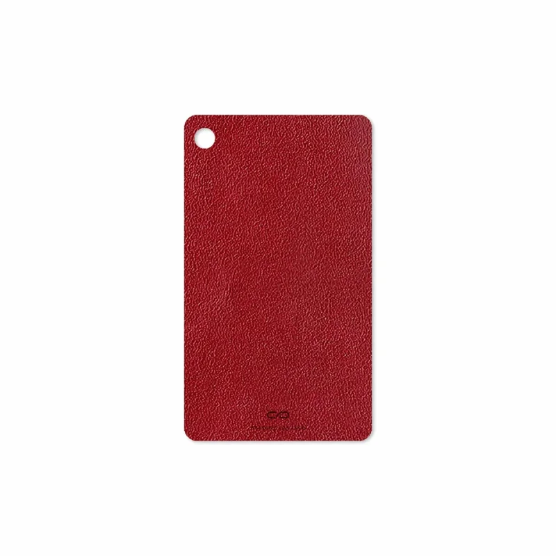 برچسب پوششی ماهوت مدل Red-Leather مناسب برای تبلت لنوو Tab M7 2019