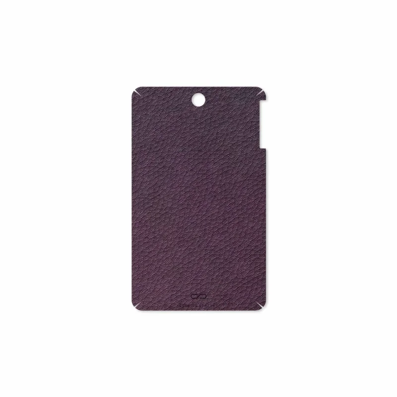 برچسب پوششی ماهوت مدل Purple-Leather مناسب برای تبلت لنوو A7-50 A3500 2014