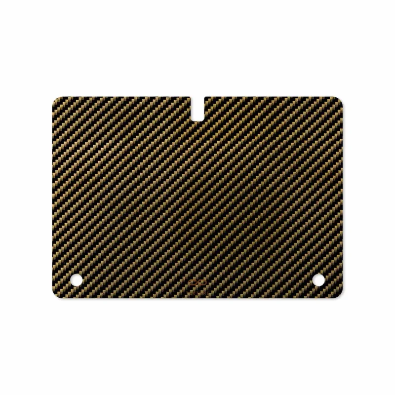 برچسب پوششی ماهوت مدل Glossy-Brown-Fiber مناسب برای تبلت سامسونگ Galaxy Tab S 10.5 2014 T805