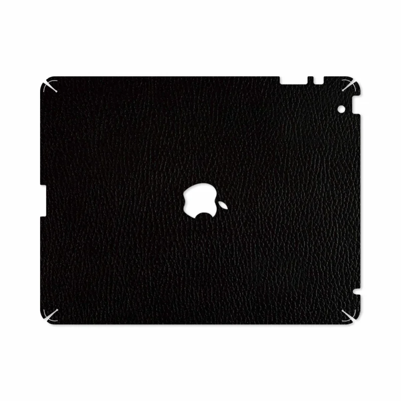 برچسب پوششی ماهوت مدل Black-Leather مناسب برای تبلت اپل iPad 2 2011 A1396