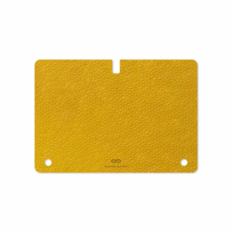 برچسب پوششی ماهوت مدل Mustard-Leather مناسب برای تبلت سامسونگ Galaxy Tab S 10.5 2014 T800