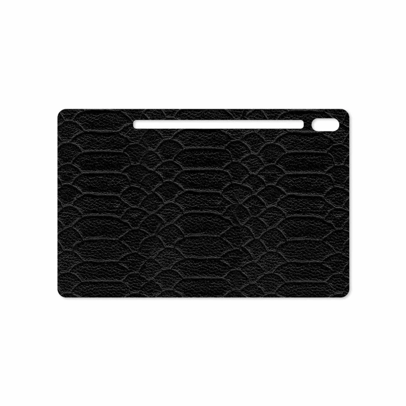 برچسب پوششی ماهوت مدل Black-Snake-Leather مناسب برای تبلت سامسونگ Galaxy Tab S6 2019 SM-T860