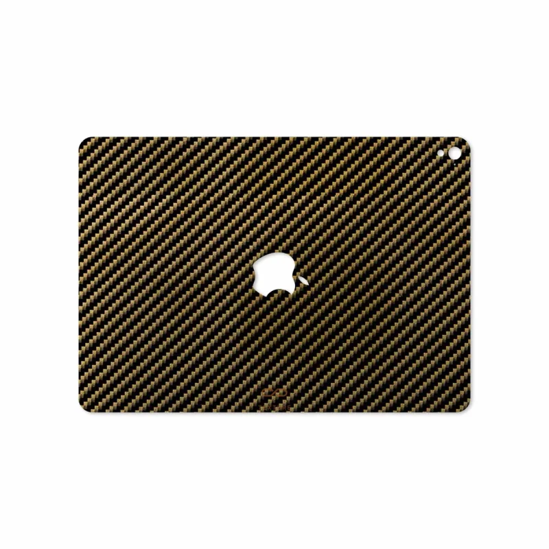 برچسب پوششی ماهوت مدل Glossy-Brown-Fiber مناسب برای تبلت اپل iPad Pro 9.7 2016 A1674