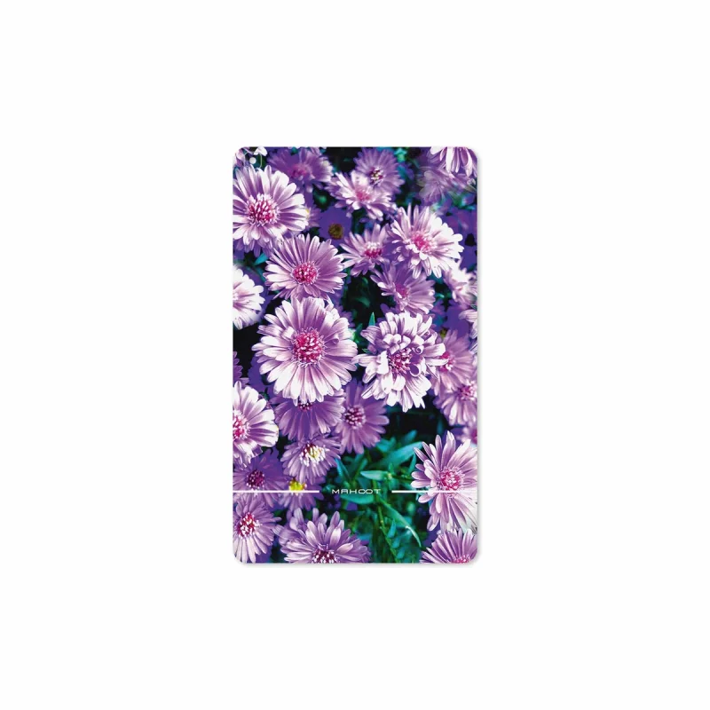 برچسب پوششی ماهوت مدل Purple-Flower مناسب برای تبلت سامسونگ Galaxy Tab A 8.0 2019 T290