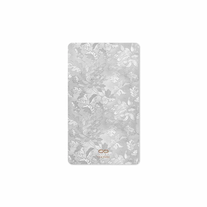 برچسب پوششی ماهوت مدل Silver-Wildflower مناسب برای تبلت سامسونگ Galaxy Tab A 8.0 2019 T290