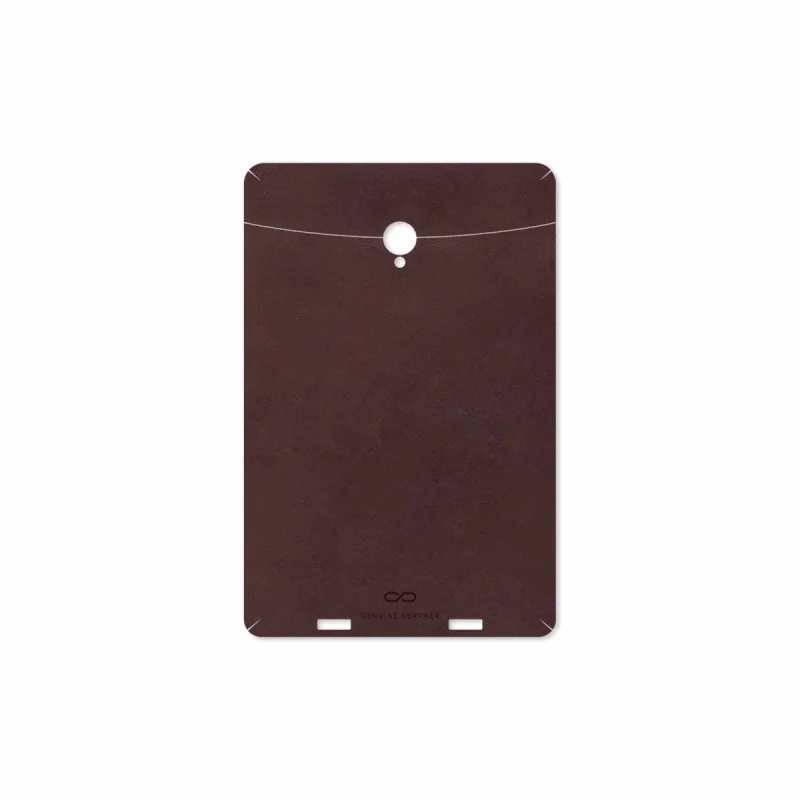 برچسب پوششی ماهوت مدل Matte-Dark-Brown-Leather مناسب برای تبلت وریکو Unipad