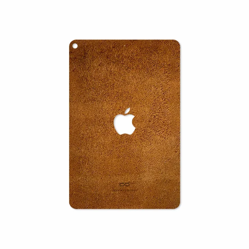 برچسب پوششی ماهوت مدل Brown-Chamois-Leather مناسب برای تبلت اپل iPad mini (GEN 5) 2019 A2133