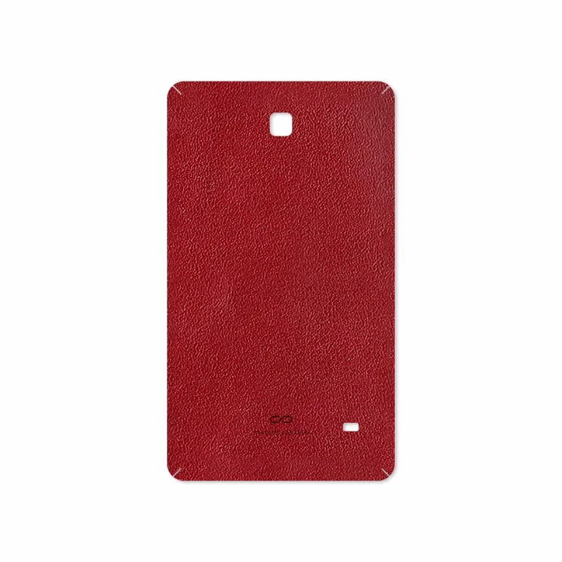برچسب پوششی ماهوت مدل Red-Leather مناسب برای تبلت سامسونگ Galaxy Tab 4 7.0 2014 T231