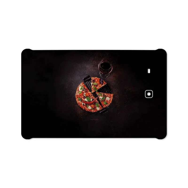 برچسب پوششی ماهوت مدل Pizza مناسب برای تبلت سامسونگ Galaxy Tab E 9.6 2015 T560