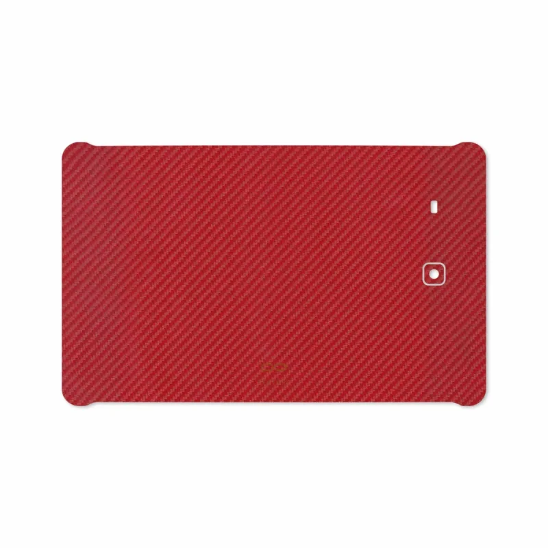 برچسب پوششی ماهوت مدل Red-Fiber مناسب برای تبلت سامسونگ Galaxy Tab E 9.6 2015 T561