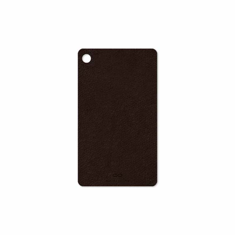 برچسب پوششی ماهوت مدل Dark-Brown-Leather مناسب برای تبلت لنوو Tab M7 2019