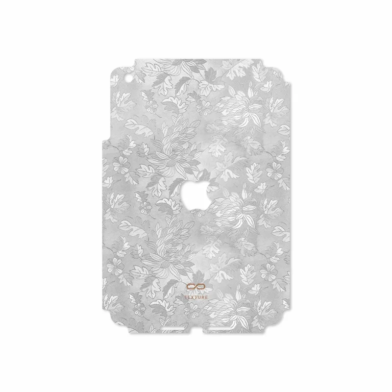 برچسب پوششی ماهوت مدل Silver-Wildflower مناسب برای تبلت اپل iPad mini 2012 A1432