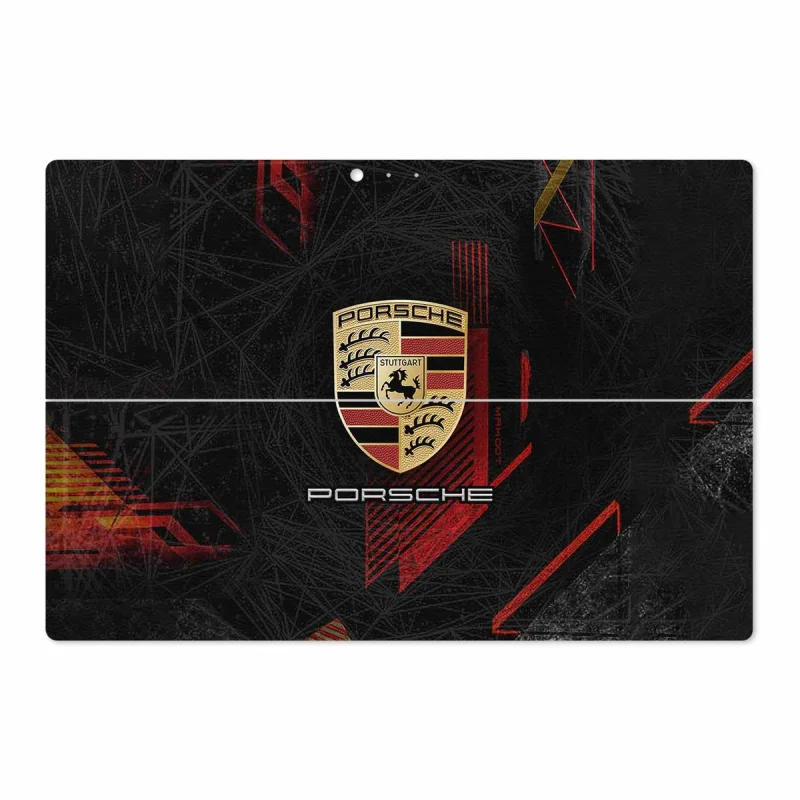 برچسب پوششی ماهوت مدل Porsche-Logo مناسب برای تبلت مایکروسافت Surface Pro 3 2014