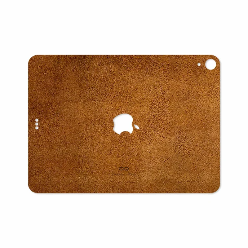 برچسب پوششی ماهوت مدل Brown-Chamois-Leather مناسب برای تبلت اپل iPad Pro 11 2018 A1934