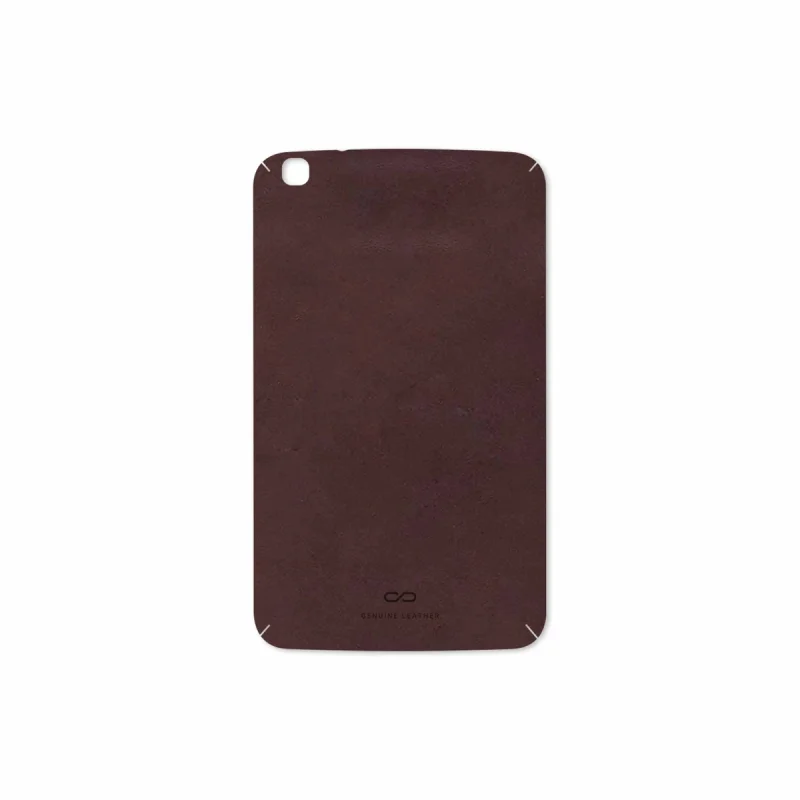 برچسب پوششی ماهوت مدل Matte-Dark-Brown-Leather مناسب برای تبلت سامسونگ Galaxy Tab 3 8.0 2013 T315