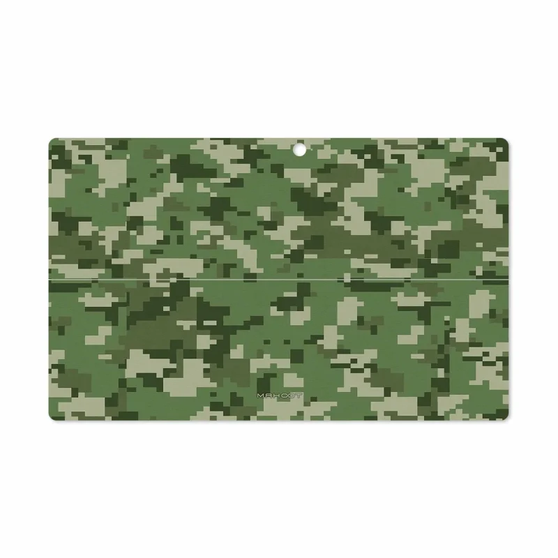 برچسب پوششی ماهوت مدل Army-Green-Pixel مناسب برای تبلت مایکروسافت Surface Pro 2 2013