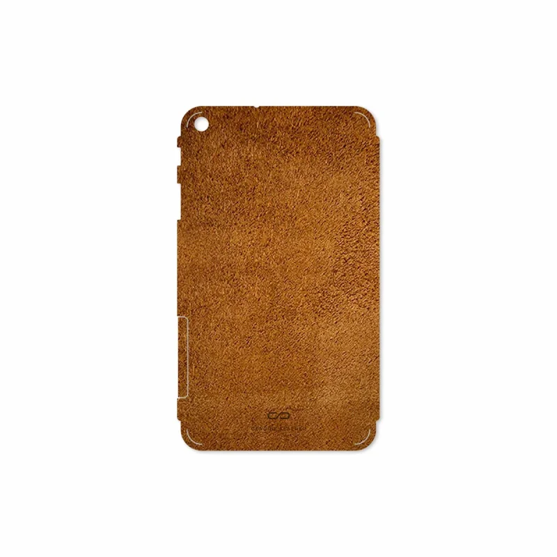 برچسب پوششی ماهوت مدل Brown-Chamois-Leather مناسب برای تبلت هوآوی Mediapad T1 7.0 2015
