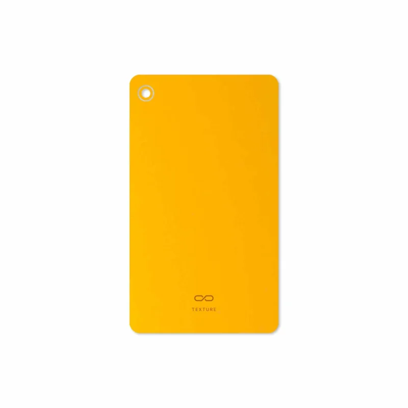 برچسب پوششی ماهوت مدل Matte-Deep-Mustard مناسب برای تبلت لنوو Tab M7 2019