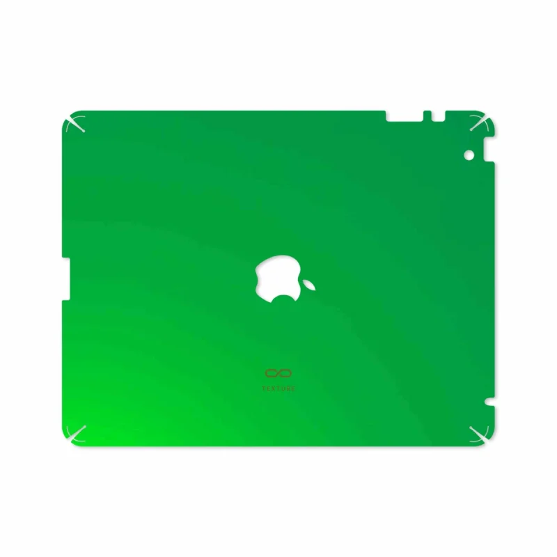 برچسب پوششی ماهوت مدل Matte-Green مناسب برای تبلت اپل iPad 2 2011 A1397