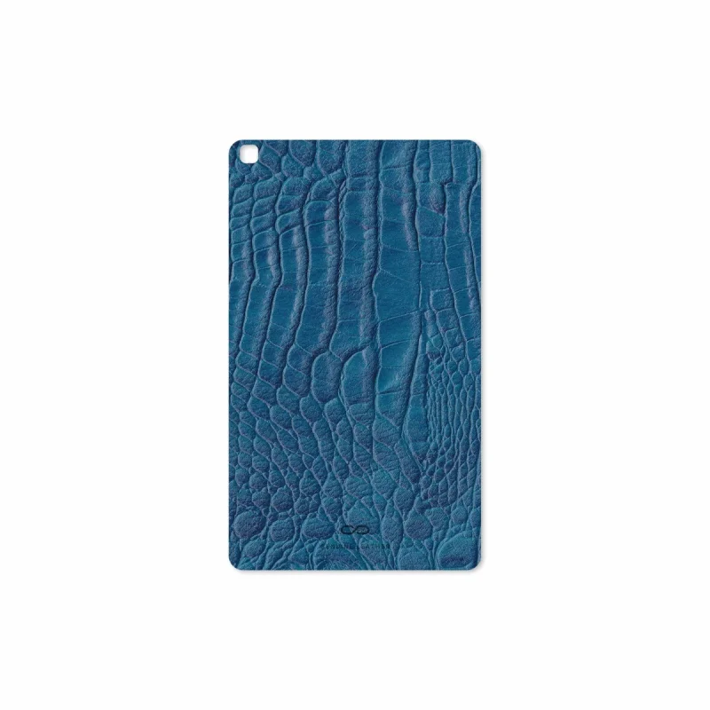 برچسب پوششی ماهوت مدل Blue-Crocodile-Leather مناسب برای تبلت سامسونگ Galaxy Tab A 8.0 2019 T290