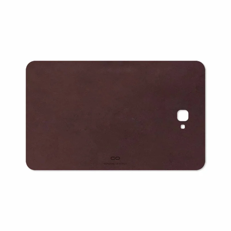 برچسب پوششی ماهوت مدل Matte-Dark-Brown-Leather مناسب برای تبلت سامسونگ Galaxy Tab A 10.1 2016 T580