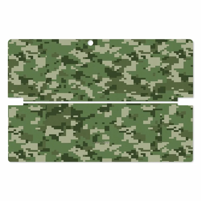 برچسب پوششی ماهوت مدل Army-Green-Pixel مناسب برای تبلت لنوو Miix 510 2016