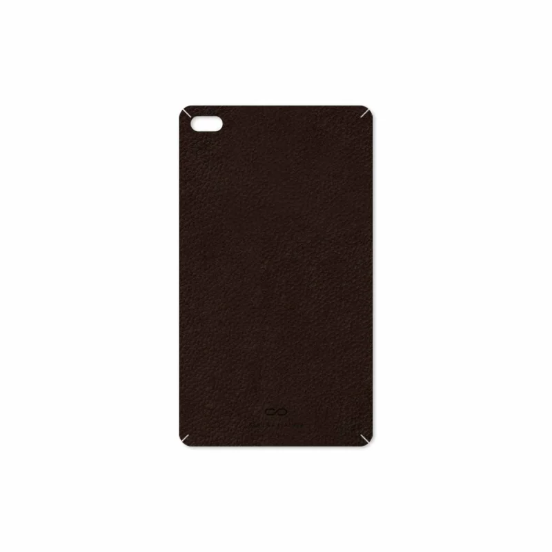 برچسب پوششی ماهوت مدل Dark-Brown-Leather مناسب برای تبلت لنوو E7