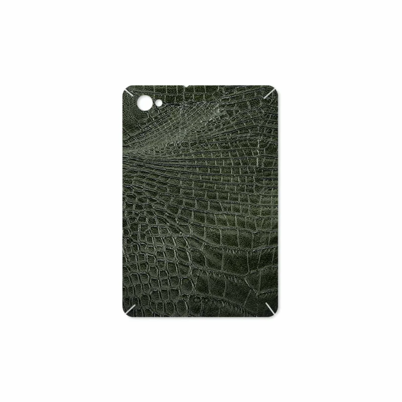 برچسب پوششی ماهوت مدل Green-Crocodile-Leather مناسب برای تبلت سامسونگ Galaxy Tab 7.7 2011 P6800