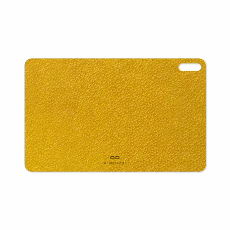 برچسب پوششی ماهوت مدل Mustard-Leather مناسب برای تبلت هوآوی Matepad 10.4 2020 BAH3-L09
