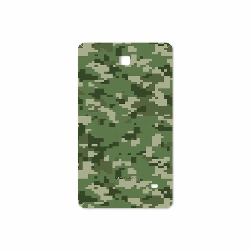 برچسب پوششی ماهوت مدل Army-Green-Pixel مناسب برای تبلت سامسونگ Galaxy Tab 4 7.0 2014 T231