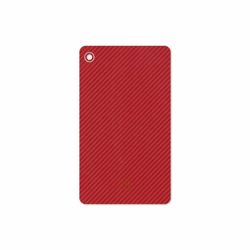 برچسب پوششی ماهوت مدل Red-Fiber مناسب برای تبلت لنوو Tab M7 2019