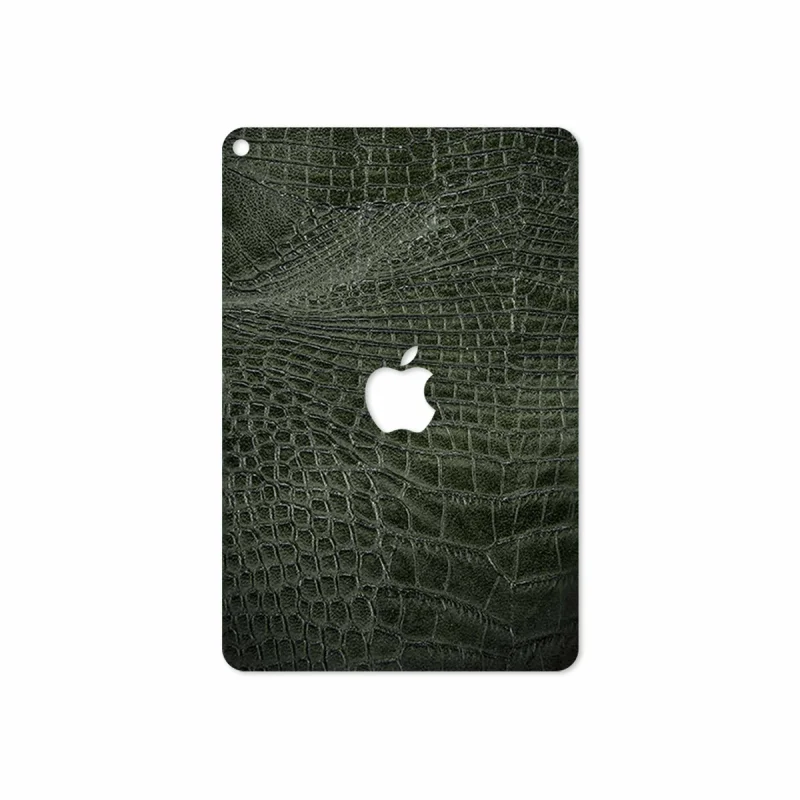 برچسب پوششی ماهوت مدل Green-Crocodile-Leather مناسب برای تبلت اپل iPad mini (GEN 5) 2019 A2125