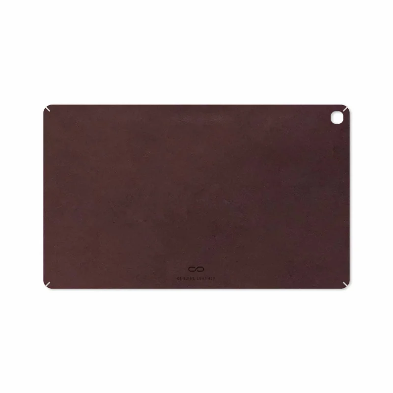 برچسب پوششی ماهوت مدل Matte-Dark-Brown-Leather مناسب برای تبلت سامسونگ Galaxy Tab A 10.1 2019 T515