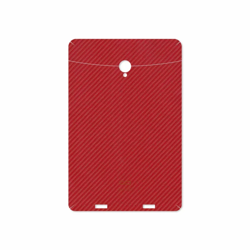 برچسب پوششی ماهوت مدل Red-Fiber مناسب برای تبلت وریکو Unipad