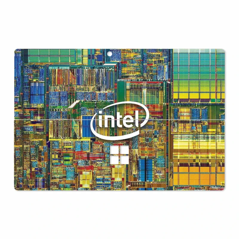 برچسب پوششی ماهوت مدل Intel Brand مناسب برای تبلت مایکروسافت Surface Pro 4 2015