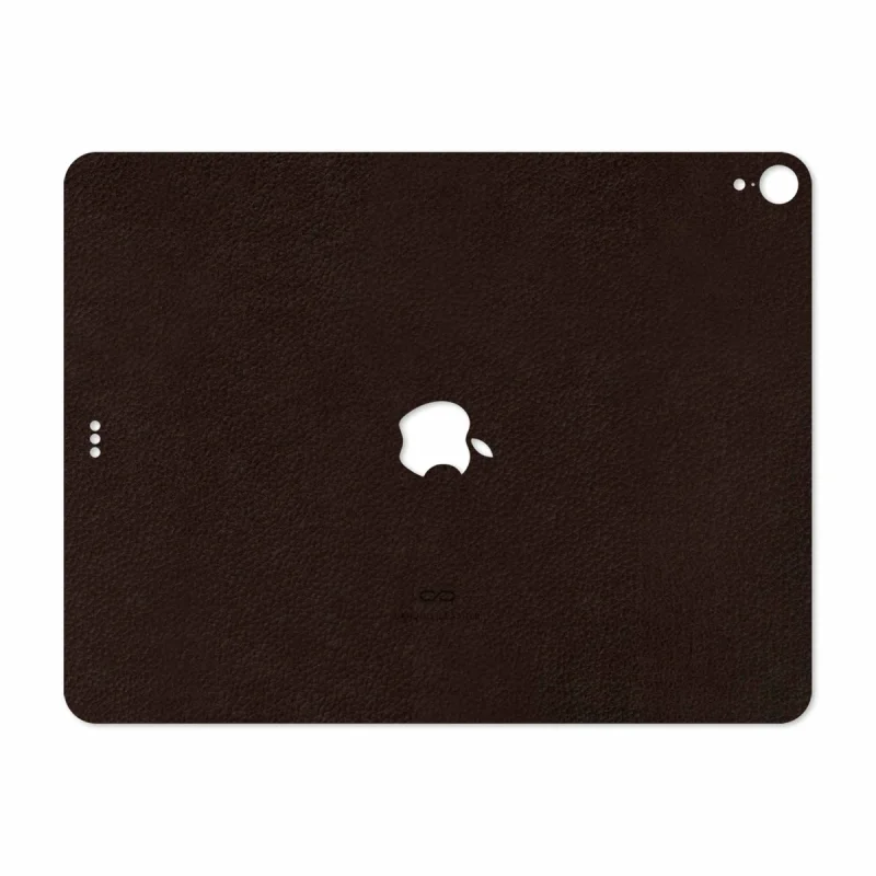 برچسب پوششی ماهوت مدل Dark-Brown-Leather مناسب برای تبلت اپل iPad Pro 12.9 (GEN 3) 2018 A1895