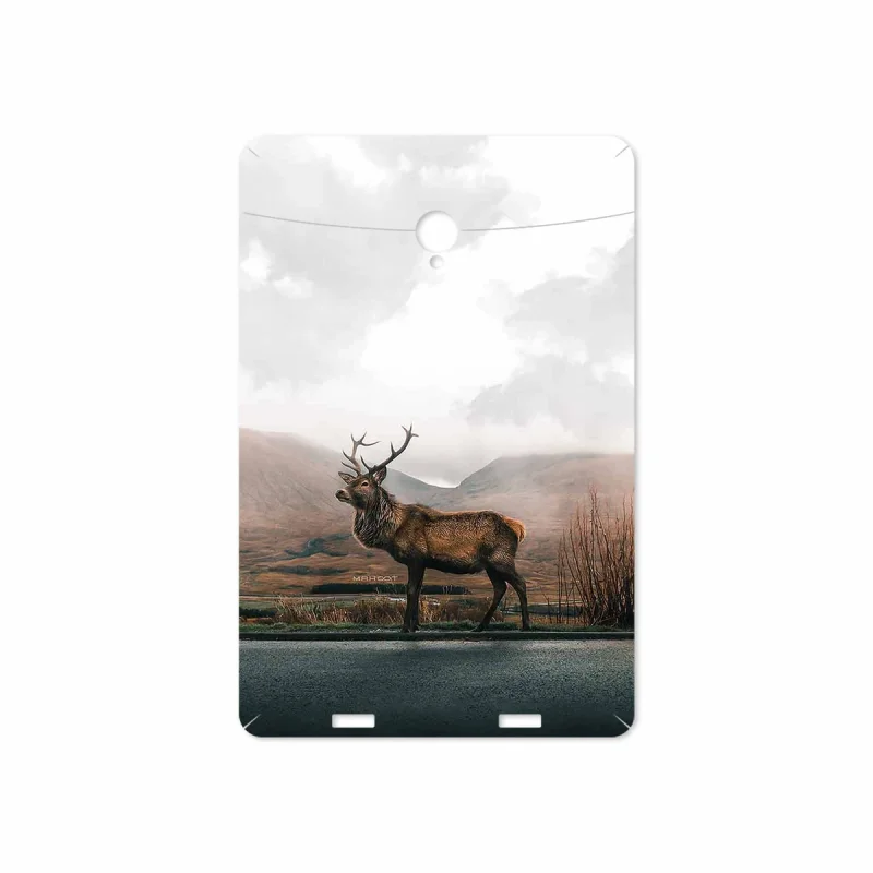 برچسب پوششی ماهوت مدل Horned Deer مناسب برای تبلت وریکو Unipad