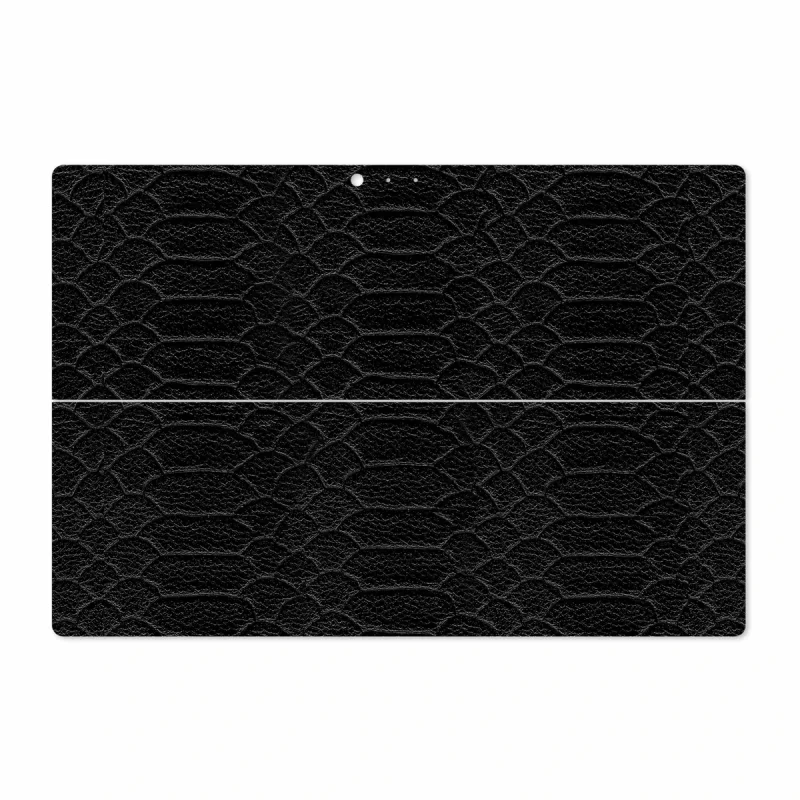 برچسب پوششی ماهوت مدل Black-Snake-Leather مناسب برای تبلت مایکروسافت Surface Pro 3 2014