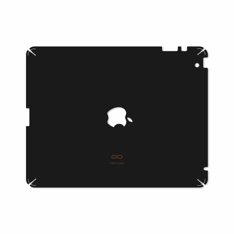 برچسب پوششی ماهوت مدل Matte-Black مناسب برای تبلت اپل iPad 2 2011 A1396