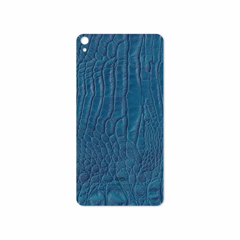 برچسب پوششی ماهوت مدل Blue-Crocodile-Leather مناسب برای تبلت لنوو Phab B1 2015