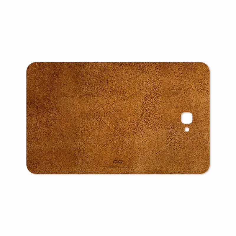 برچسب پوششی ماهوت مدل Brown-Chamois-Leather مناسب برای تبلت سامسونگ Galaxy Tab A 10.1 2016 T585