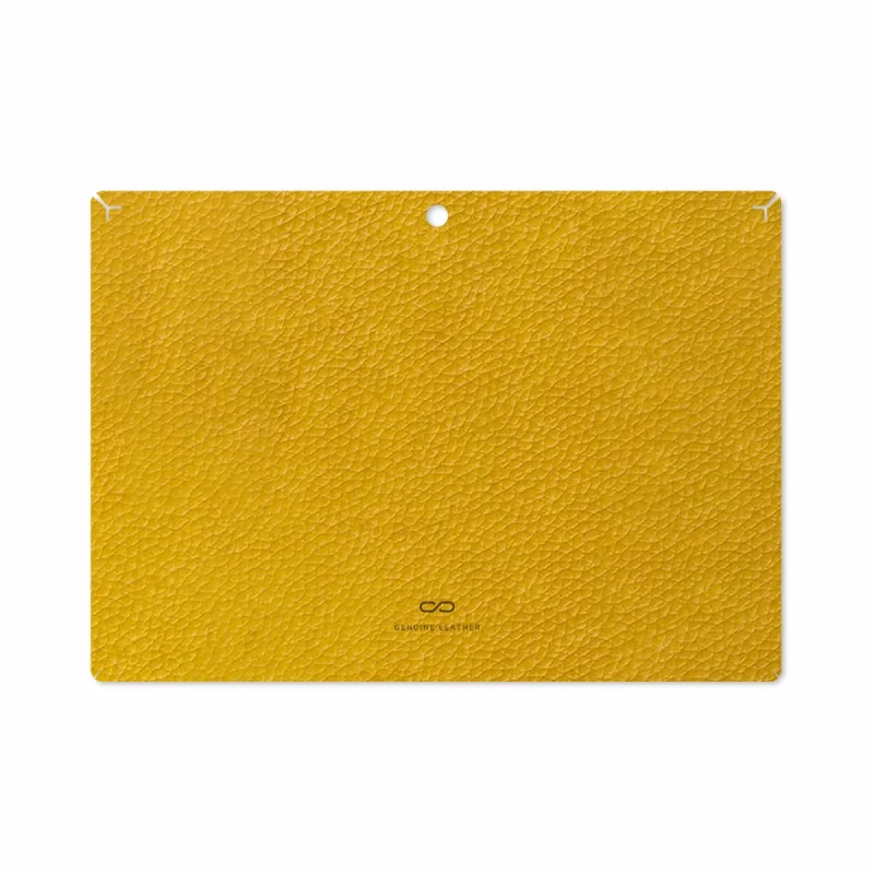 برچسب پوششی ماهوت مدل Mustard-Leather مناسب برای تبلت لنوو Miix 320 2017