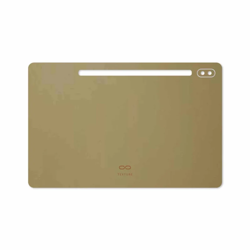 برچسب پوششی ماهوت مدل Matte-Gold مناسب برای تبلت سامسونگ Galaxy Tab S6 2019 SM-T860