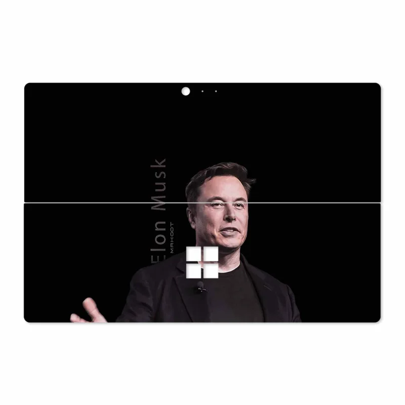 برچسب پوششی ماهوت مدل Elon Musk مناسب برای تبلت مایکروسافت Surface Pro 4 2015