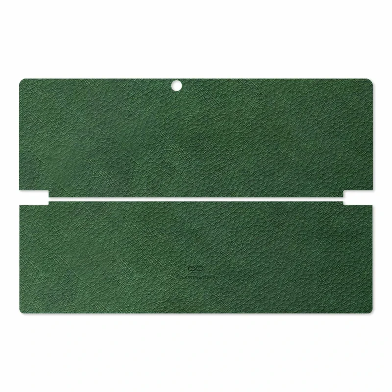 برچسب پوششی ماهوت مدل Green-Leather مناسب برای تبلت لنوو Miix 510 2016