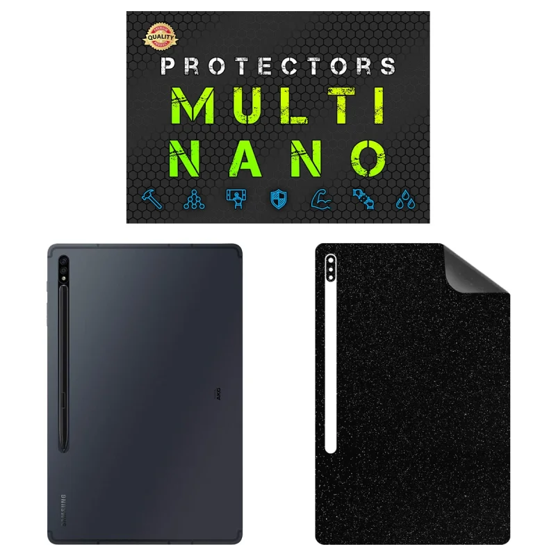 برچسب پوششی مولتی نانو طرح کهکشانی مدل X-F1G مناسب برای تبلت سامسونگ Galaxy Tab S7 Plus T970 - T975 - T976 12.4 inch 2020