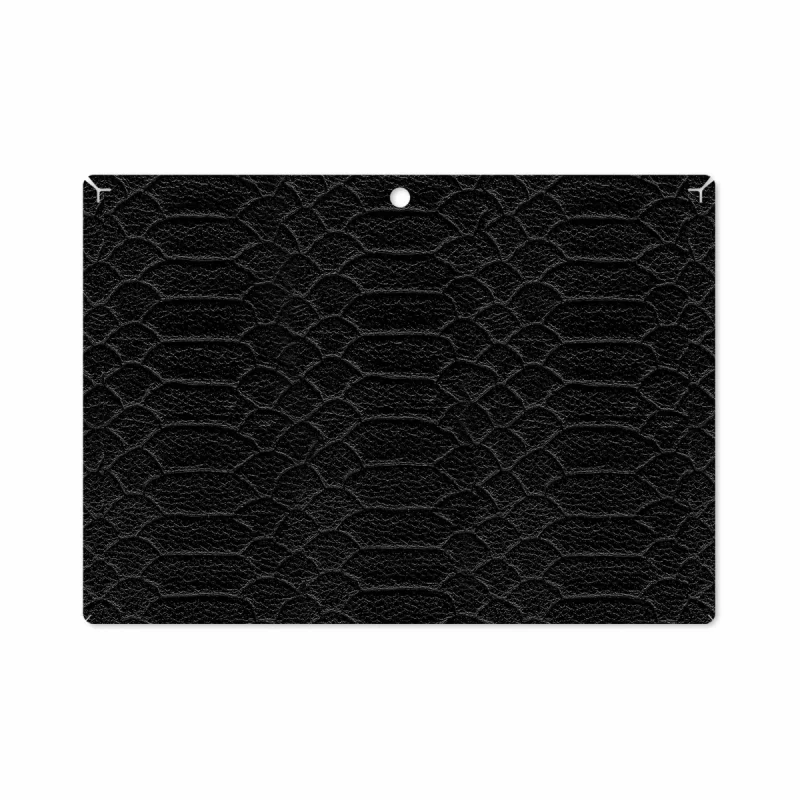 برچسب پوششی ماهوت مدل Black-Snake-Leather مناسب برای تبلت لنوو Miix 320 2017