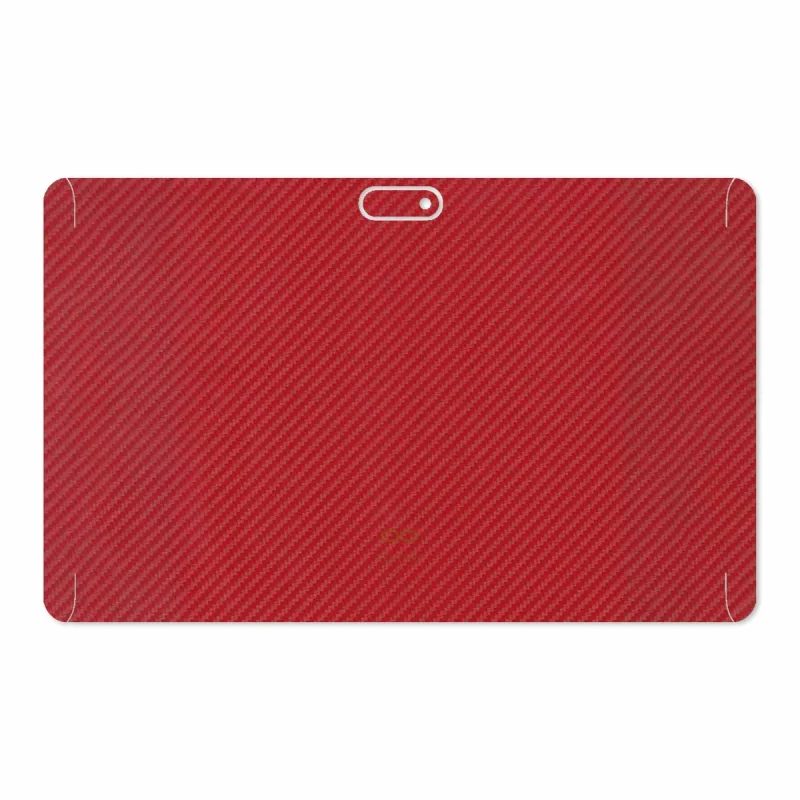 برچسب پوششی ماهوت مدل Red-Fiber مناسب برای تبلت جی ال ایکس W11 Plus